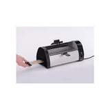 Cloer 3080 fornetto con tostapane Nero, Acciaio inossidabile