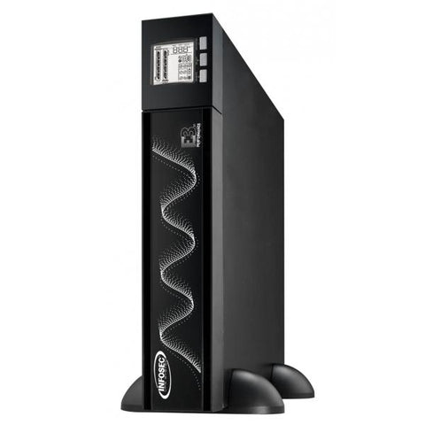 Infosec E3 Performance 800 RT gruppo di continuit [UPS] Doppia conversione [online] 0,8 kVA 720 W 8 presa[e] AC (E3 PERFORMANCE 800 RT - Warranty: 36M)