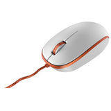 MEDIACOM M-MEB50 MOUSE USB 1.000 DPI COLORE BIANCO-BLU VERDE ARANCIONE