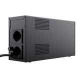 TRUST OXXTRON GRUPPO DI CONTINUITA' 1.000 VA 480 WATT CON 2 PRESE SHUCKO NERO