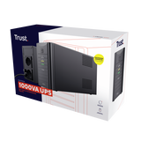 TRUST OXXTRON GRUPPO DI CONTINUITA' 1.000 VA 480 WATT CON 2 PRESE SHUCKO NERO