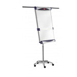 Nobo Cavalletto magnetico portatile in acciaio Classic con bracci estensibili (Nobo 1901920 Impression Pro Nano Clean Mobile Flipchart Easel including extendable arms)