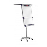 Nobo Cavalletto magnetico portatile in acciaio Classic con bracci estensibili (Nobo 1901920 Impression Pro Nano Clean Mobile Flipchart Easel including extendable arms)