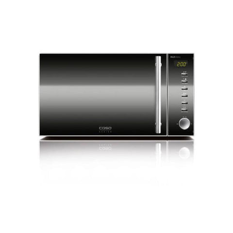 Caso MG 20 Menu Superficie piana Microonde con grill 20 L 800 W Specchio, Acciaio inossidabile