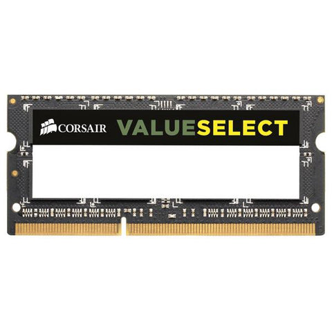 CORSAIR CMSO4GX3M1A1333C9 MEMORIA RAM 4GB 1.333MHz TIPOLOGIA SO-DIMM TECNOLOGIA DDR3