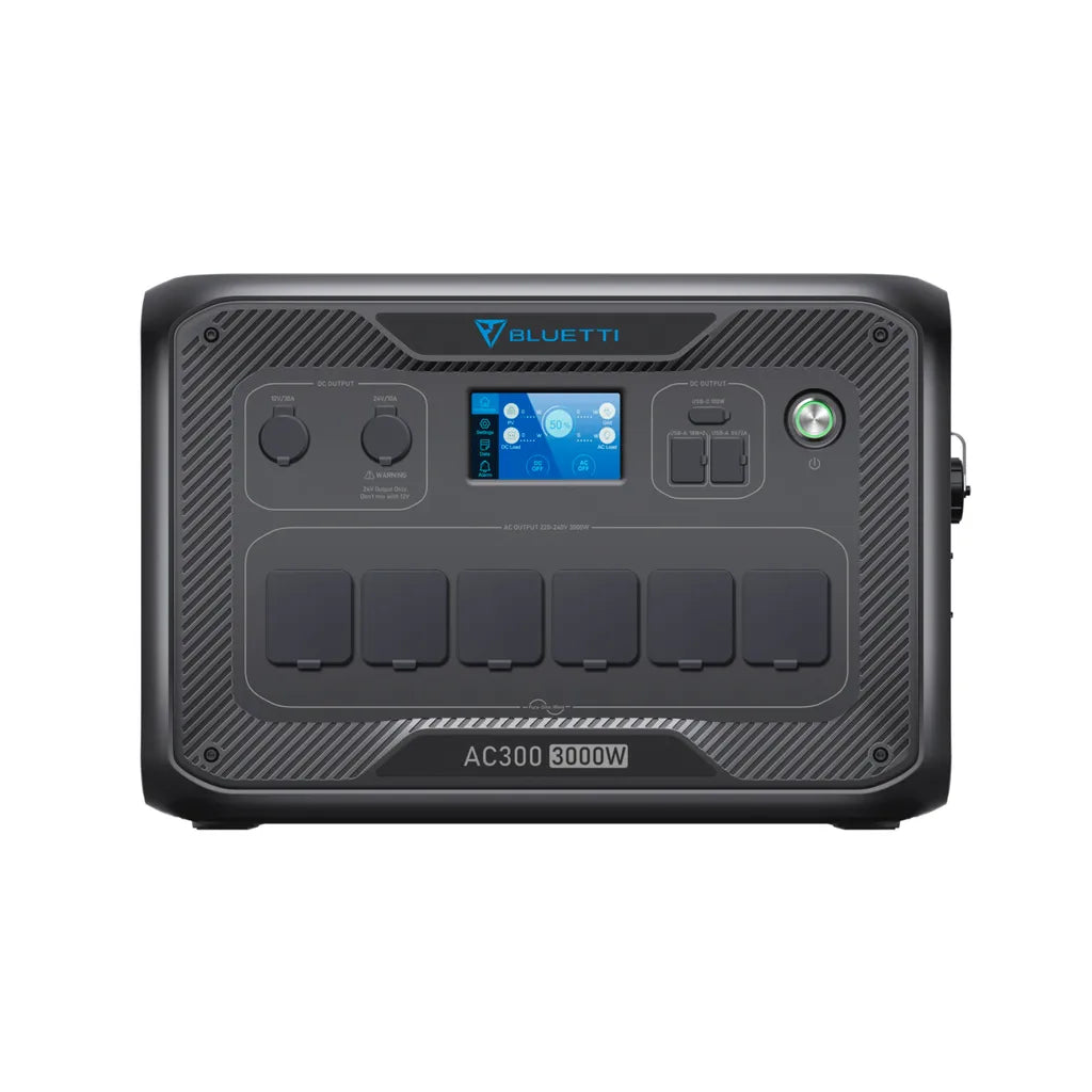 Power Station Bluetti AC300 - Centrale Energetica Modulare Potenza 3000W ***