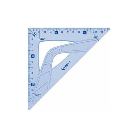 MAPED SQUADRA IN PLASTICA IMPUGNATURA ERGONOMICA 45 26 CM