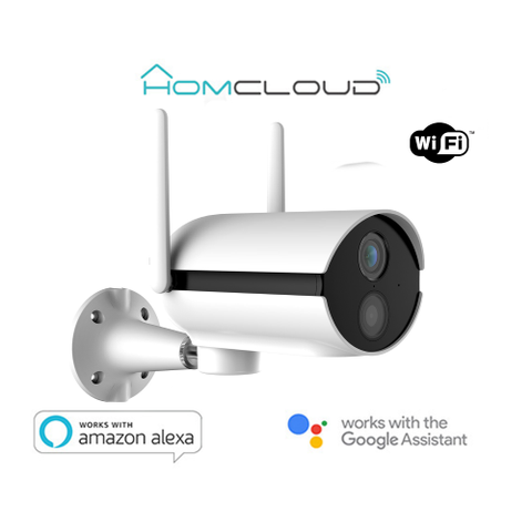 Homcloud Telecamera wi-fi Snap15 Bullet a batteria potenziata OUTDOOR