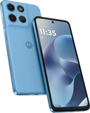 Motorola Moto g17 Smartphone (6,72" FHD+ LCD, 4 GB RAM, 128 GB, 50 MP Kamera, Alaskan Blue)