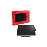 Wacom One by Medium tavoletta gráfica 2540 lpi (línea por cámara) 216 x 135 mm USB Nero, Rosso 
