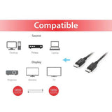 EQUIP CAVO DISPLAYPORT 1.2 4K - 60Hz 20 pin MASCHIO-MASCHIO 3 MT NERO
