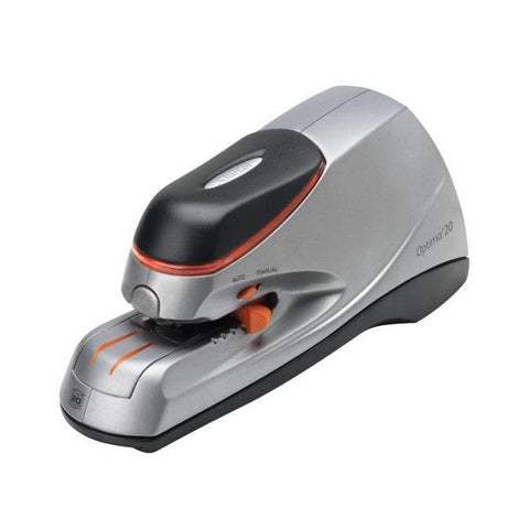 Rexel Optima 20 Cucitrice Elettrica - Argento/Nero