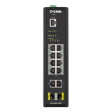 D-LINK DIS-200G-12PS SWITCH DI RETE GESTITO L2 GIGABIT ETHERNET (10/100/1000) NERO SUPPORTO POWER OVER ETHERNET (POE)