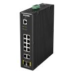 D-LINK DIS-200G-12S SWITCH 12 PORTE GESTISTO L2 GIBAGIBIT 10 X 10/100/1000BASE-T PORTS, 2 X SFP