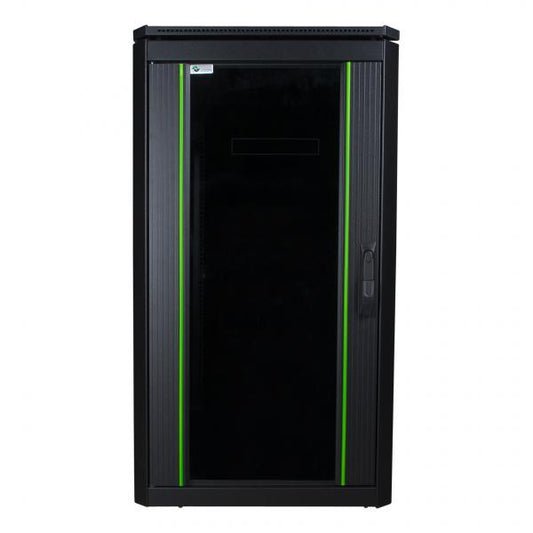 LOGON RDL20U68BL rack 20U Rack indipendenti Nero (19'' 20U Rack Cabinet 600 x - 800 x 1075mm Data Line - - Black - Warranty: 60M)