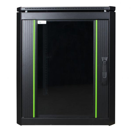 LOGON RDL12U68BL rack 12U Rack indipendenti Nero (19'' 12U Rack Cabinet 600 x - 800 x 719mm Data Line - Black - Warranty: 60M)