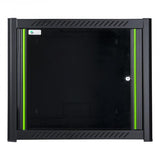 Lanview RWM09U56BL rack 9U Da parete Nero (19 9U Rack Wall Mount 600 x - 560 x 512mm - Black - Warranty: 60M) 