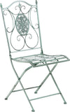 CLP Set di 2 sedie da giardino Sibell, verde antico