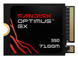 SanDisk Optimus GX 7100M - SSD - 1 TB - intern - M.2 2230 - PCIe 4.0 x4 (NVMe) (SDSP71100TAT-000E0)