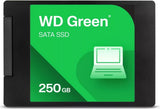 WD Green - SSD - 250 TB - cased - intern - 2.5" (6.4 cm) (WDS250G5G0A-00CPT0)