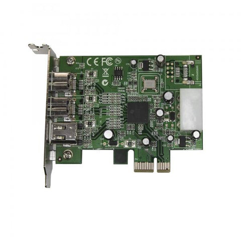 STARTECH PEX1394B3LP SCHEDA ADATTATORE PCI EXPRESS FIREWIRE 2B 1A 1394 A BASSO PROFILO 3 PORTE