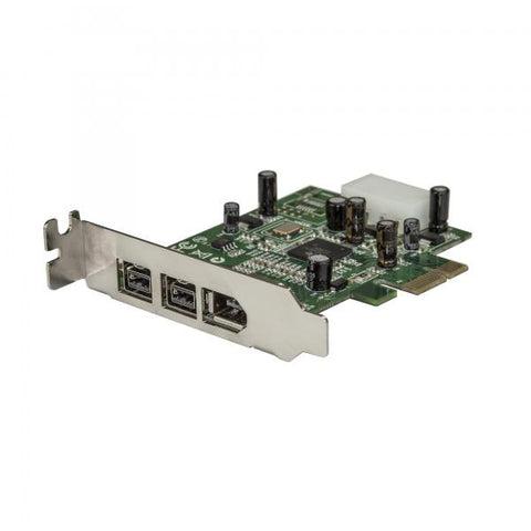 STARTECH PEX1394B3LP SCHEDA ADATTATORE PCI EXPRESS FIREWIRE 2B 1A 1394 A BASSO PROFILO 3 PORTE