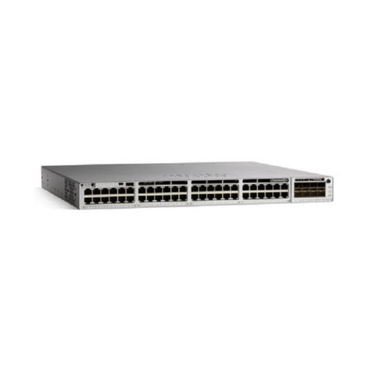 CISCO CATALYST 9300 C9300-48UXM-E SWITCH GESTITO L3 36 x 2.5GBase-T (UPOE) + 12 x 100/1000/2.5G/5G/10G (UPOE) UPOE (490 W) MONTABILE SU RACK