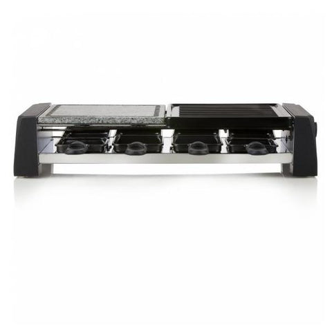Domo DO9190G 8persona(e) 1200W Nero, Grigio griglia per raclette