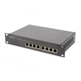 Digitus Switch Gigabit a 8 porte, 10 pollici, non gestito (8-PORT GIGABIT ETHERNET SWITCH - 10IN 8X10/100/1000MBPS RJ45)