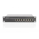 Digitus Switch Gigabit Ethernet PoE 8 porte 10''