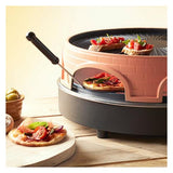 Emerio PO-113255.4 griglia per raclette 1500 W Nero, Marrone