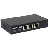 Intellinet 561266 switch di rete Non gestito Gigabit Ethernet [10/100/1000] Supporto Power over Ethernet [PoE] Nero (2-Port Gigabit High-Power - PoE+ Extender Repeater - Warranty: 12M)