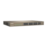 Tenda Switch PoE Web Smart 24 porte 10/100+2Gb+2SFP 440W - TEF1226P-24-410W