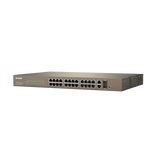 Tenda Switch PoE Web Smart 24 porte 10/100+2Gb+2SFP 440W - TEF1226P-24-410W