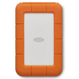 LaCie Rugged Secure disco rigido esterno 2000 GB Arancione, Bianco