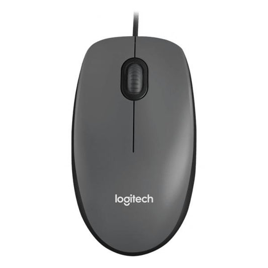 MOUSE LOGITECH M90 LOG GREY CON FILO USB