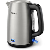 Philips Viva Collection HD9353/90 bollitore elettrico 1,7 L 2060 W Nero, Acciaio inossidabile