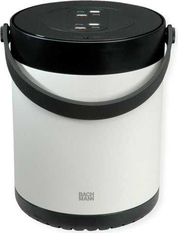 BACHMANN MOV:E POWER UNIT 4x Charger USB-A/C, 220W, schwarz / wei (BM0011023)