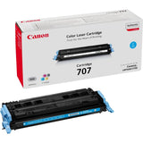CANON 707 TONER CIANO PER LBP 5000-LBP5100 GARANZIA ITALIA (9423A004)