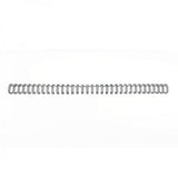 GBC DORSI METALLICI A SPIRALE PASSO 3:1 34 ANELLI DA 11 MM RILEGATURA 86/100 FOGLI COL. NERO CONF 100 PZ.