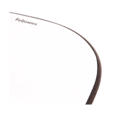 FELLOWES LEONARDI MEMORY FOAM TAPPETINO MOUSE CON POGGIAPOLSI IN SCHIUMA VISCOELASTICA COLORE NERO/GRIGIO