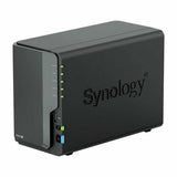 Memorizzazione in Rete NAS Synology DS225+ Nero Intel Celeron J4125