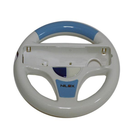 NILOX VOLANTE PORTA PAD PARA NINTENDO WII COLORE BIANCO