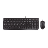 LOGITECH MK120 KIT TASTIEERA E MOUSE OTTICO 1.000 DPI USB LAYOUYT US INTERNAZIONALE BLACK