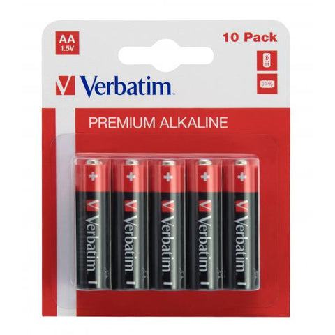 VERBATIM BATTERIA STILO AA 1.5 V CONF 10 Pz.
