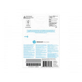 HP PHOTOGRAPHIC CONFEZIONE 100 FOGLI CARTA FOTOGRAFICA FORMATO A6 250 GR/M2 COLORE BIANCO FINITURA LUCIDA