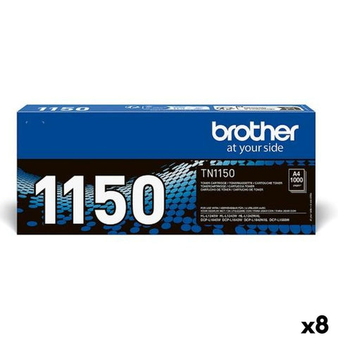 Toner Brother TN1150 Nero (8 Unità)