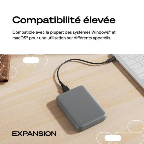 SEAGATE Expansion Portable 2TB HDD USB3.0 6,4cm 2,5Zoll RTL extern (STNN2000400)