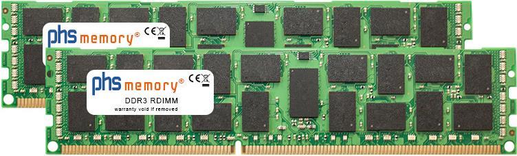 PHS-memory 64GB (2x32GB) Kit RAM Speicher kompatibel mit Cisco UCS B460 M4 DDR3 RDIMM 1600MHz PC3L-12800R (SP466013)