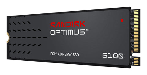 SanDisk Optimus 5100 - SSD - 1 TB - intern - M.2 2280 - PCIe 4.0 x4 (NVMe) (SDSP51100TAN-000E0)